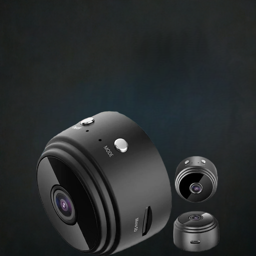 Mini Câmera, Sem fio, com Visao Noturna para Vigilancia e Monitoramento com Seguranca e Praticidade