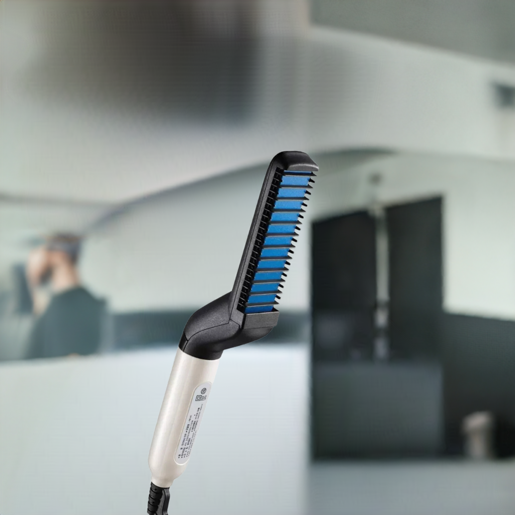 Pente Elétrico, Modelador, Alisador de Barba e Cabelo