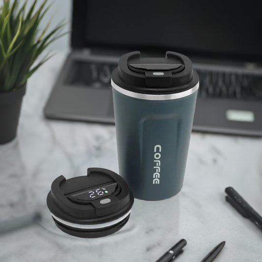 Copo Café Térmico - 500ml - Cor: Azul