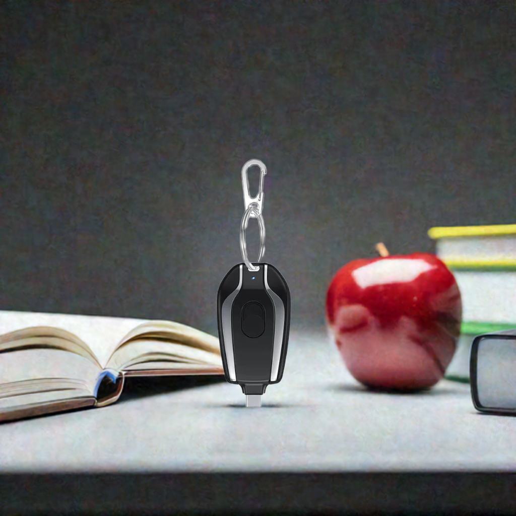 Carregador de Celular Portatil Estilo Chaveiro - para Android e Iphone