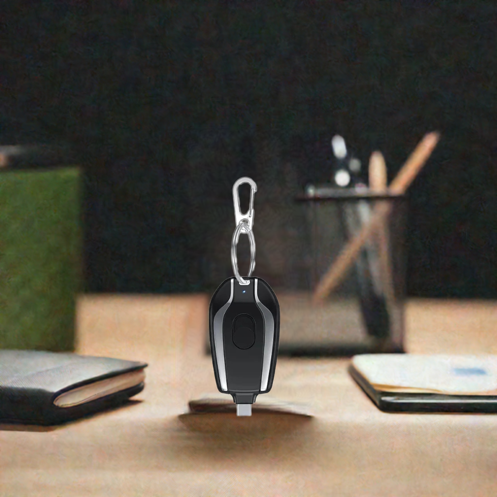 Carregador de Celular Portatil Estilo Chaveiro - para Android e Iphone