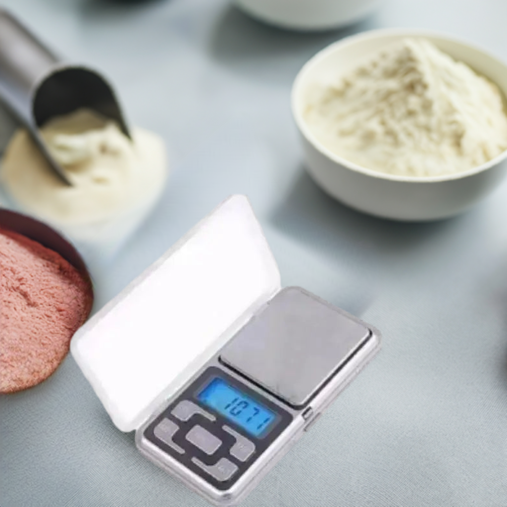 Mini Balança Digital de Bolso - Alta Precisão 01g Até 500g