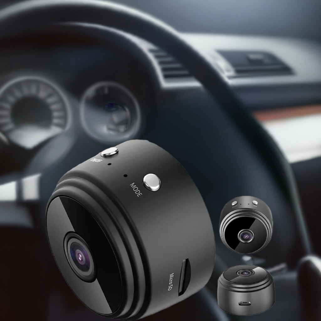 Mini Câmera, Sem fio, com Visao Noturna para Vigilancia e Monitoramento com Seguranca e Praticidade