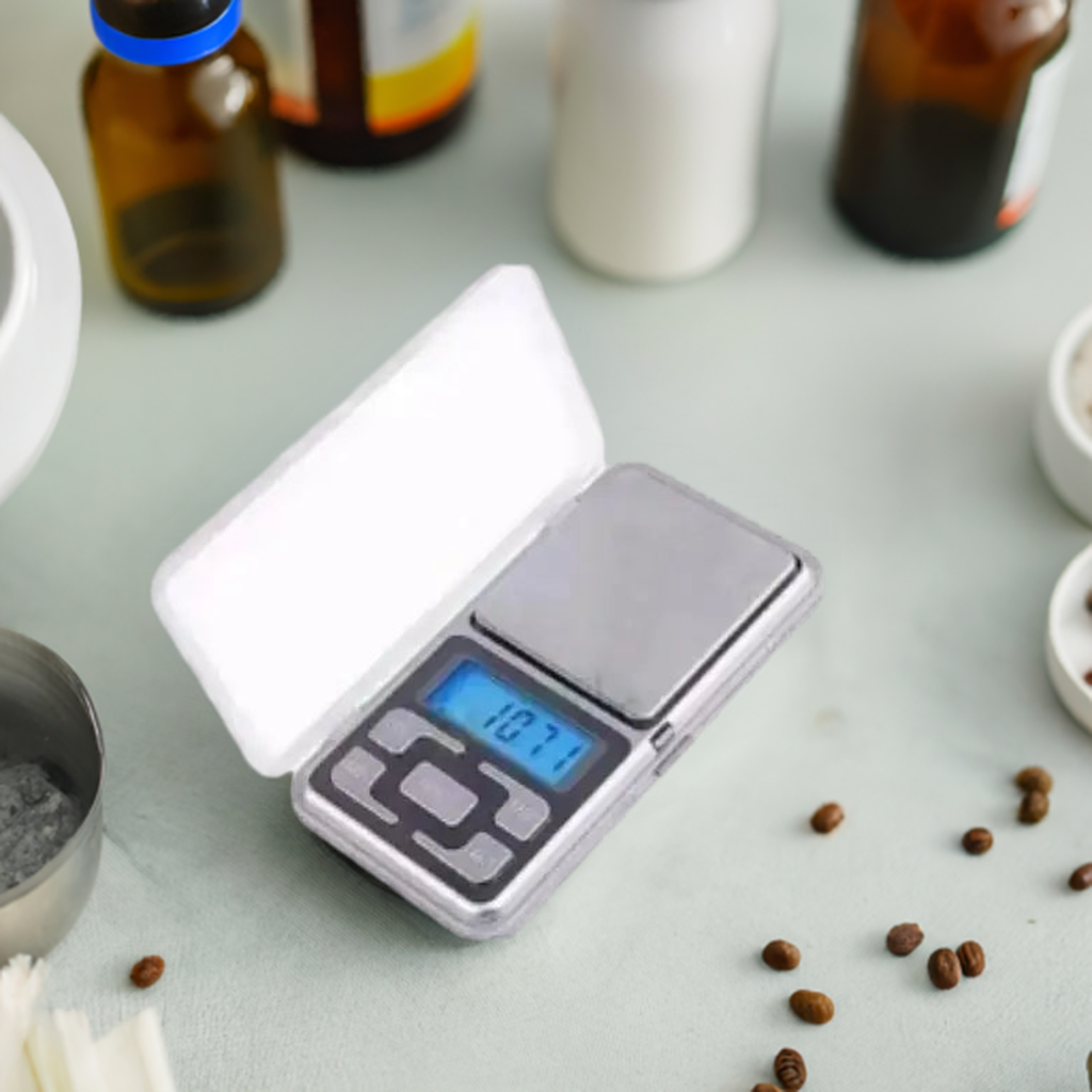 Mini Balança Digital de Bolso - Alta Precisão 01g Até 500g