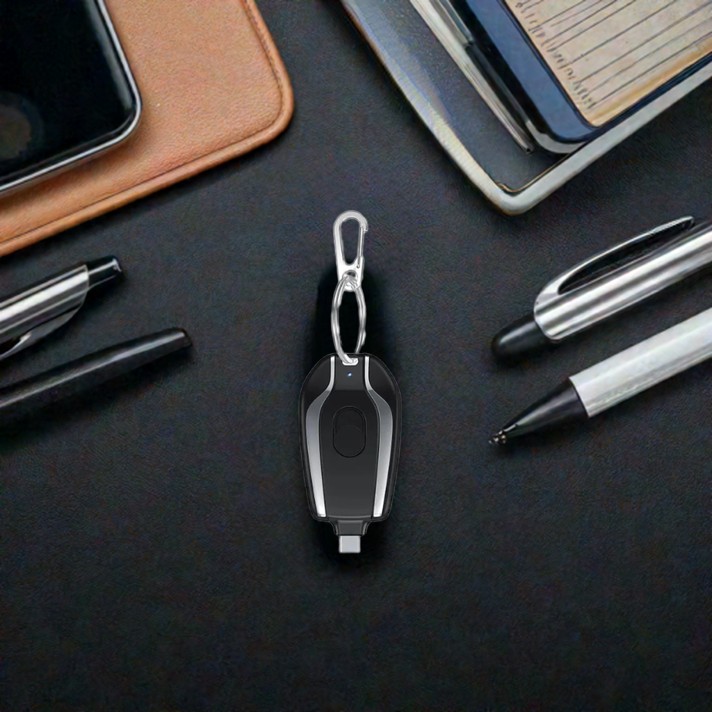 Carregador de Celular Portatil Estilo Chaveiro - para Android e Iphone