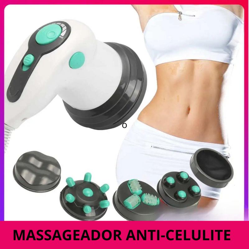 Massageador Anti Celulite com Rotação e Infravermelho