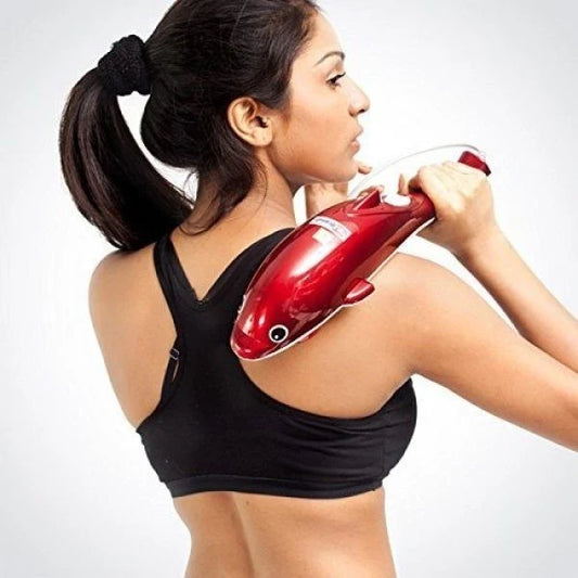 Massageador Elétrico Golfinho para Dores Muscular Corporal, dos Pés e Coluna - 110v